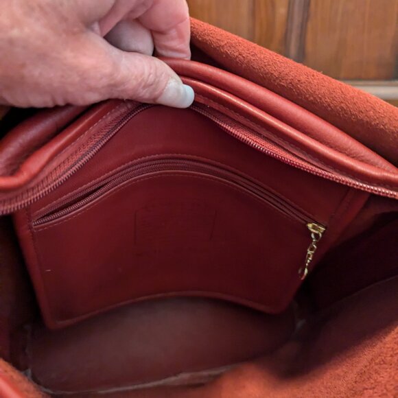 Coach Vintage Whitney Leather Convertible Crossbody Shoulder Bag - Picture 10 of 13